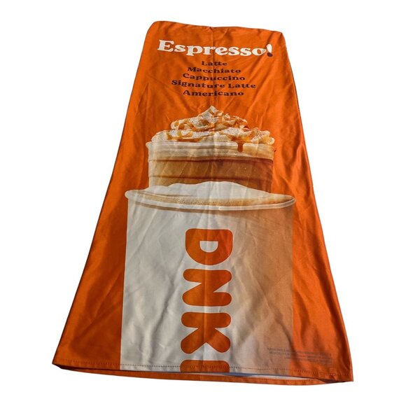 Dunkin’ Donuts DNKN Espresso Body Pillow Cover – 2020 Promo Advertising Print – - Picture 1 of 4